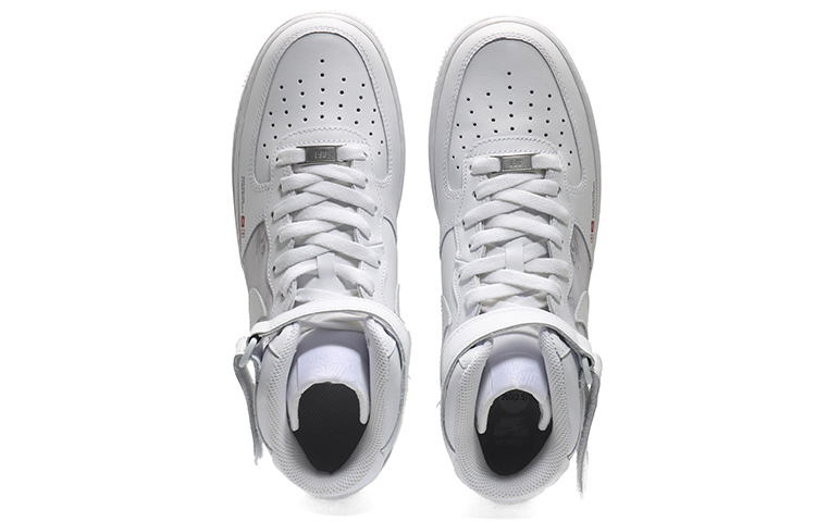 Shop カスタム Nike Air Force 1 Mid "水墨虎山" (グレー/白) CW2289-111(Team10-虎山行男纯白QD)