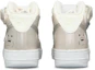 Shop 【定製球鞋】 Nike Air Force 1 Mid LE 空軍一號 BEAR 塗鴉仿舊 動漫主題 中幫 板鞋 GS 白黃