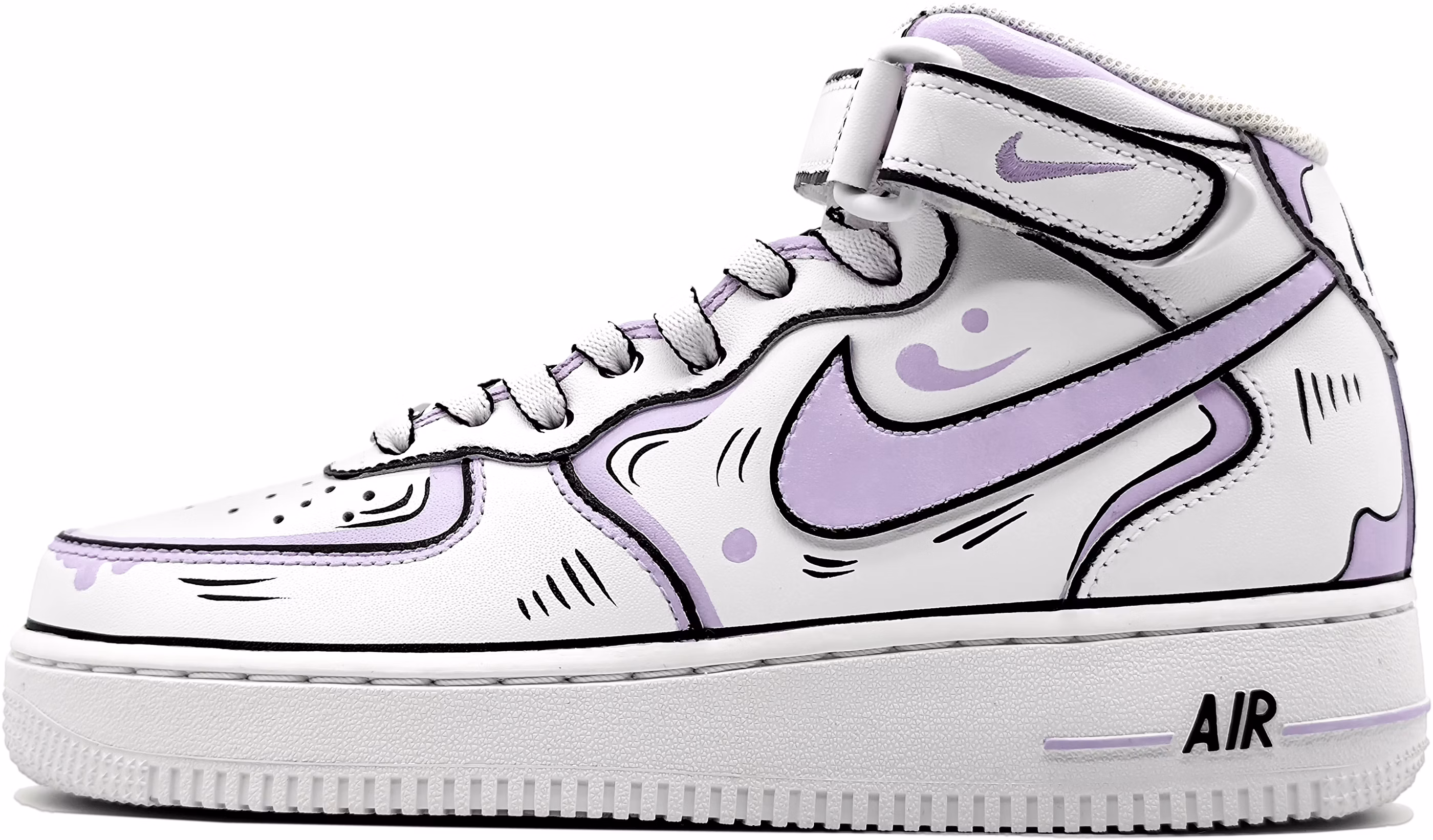 custom-shoes-nike-air-force-1-mid-le-dynamic-anime-purple-grey