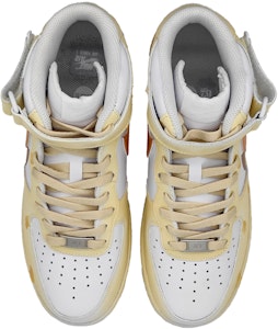 【定制球鞋】Nike Air Force 1 Mid LE 空軍一號 徐徐銀杏 雙漸變 創意雙勾 中幫 板鞋 GS 黃橙 Shop 【定制球鞋】Nike Air Force 1 Mid LE 空軍一號 徐徐銀杏 雙漸變 創意雙勾 中幫 板鞋 GS 黃橙