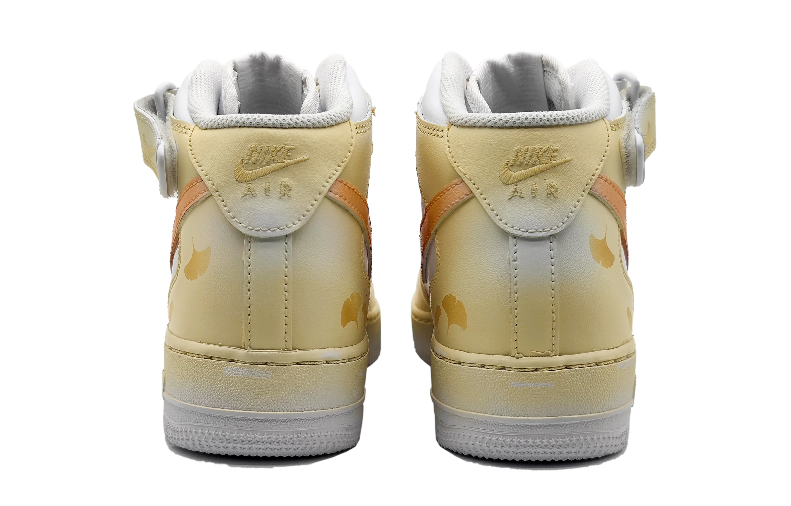 Purchase 나이키 에어포스 1 미드 LE '은행잎 노랑-주황' DH2933-111(Team16-女款银杏花开)