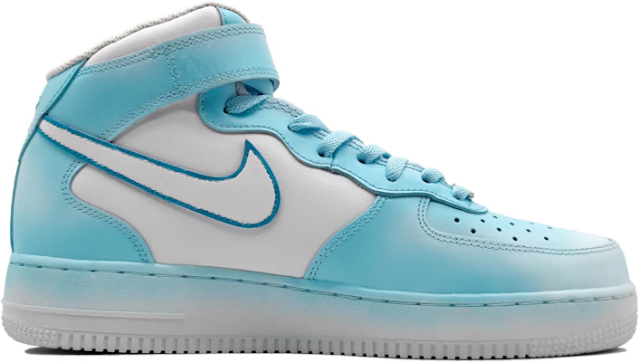 나이키 에어포스 1 미드 LE '아이스 블루 그라데이션' (커스텀) DH2933-111(Team16-女款踏雪寻梅) Order 나이키 에어포스 1 미드 LE '아이스 블루 그라데이션' (커스텀) DH2933-111(Team16-女款踏雪寻梅)