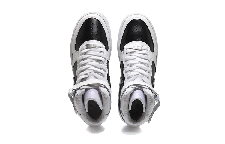 Shop 나이키 AF1 미드 LE '로즈웰 외계인' (블랙/화이트) DH2933-111(Team10-外星人女黑白)