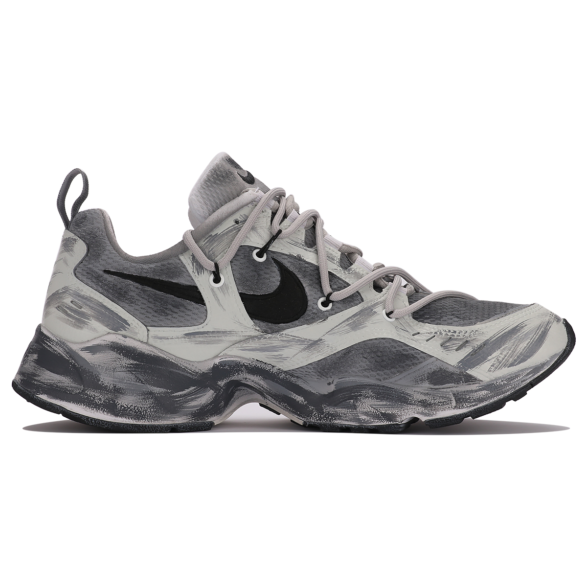 Lookbook [Kasut Tersuai] Nike Air Heights 'Hitam Ribut' AT4522-101(TeamThree-废土风SBOX)