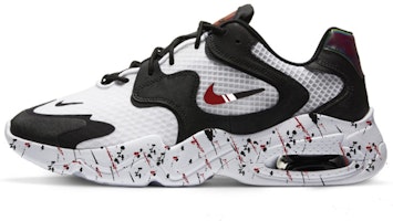 ナイキ エア マックス 2X 'ホワイト レッド ブラック フルイド グラフィティ' カスタムシューズ CK2943-100(Team56-流体泼墨) Buy ナイキ エア マックス 2X 'ホワイト レッド ブラック フルイド グラフィティ' カスタムシューズ CK2943-100(Team56-流体泼墨)