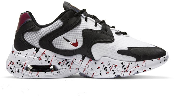 나이키 에어 맥스 2X '화이트 레드 블랙 플루이드 그래피티' (커스텀) CK2943-100(Team56-流体泼墨) Order 나이키 에어 맥스 2X '화이트 레드 블랙 플루이드 그래피티' (커스텀) CK2943-100(Team56-流体泼墨)