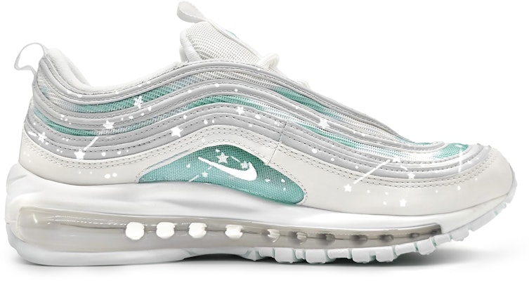 나이키 에어맥스 97 "별자리 그린-화이트" (커스텀) 921826-101(Team16-星辰大海璀绿礼BX) Lookbook 나이키 에어맥스 97 "별자리 그린-화이트" (커스텀) 921826-101(Team16-星辰大海璀绿礼BX)