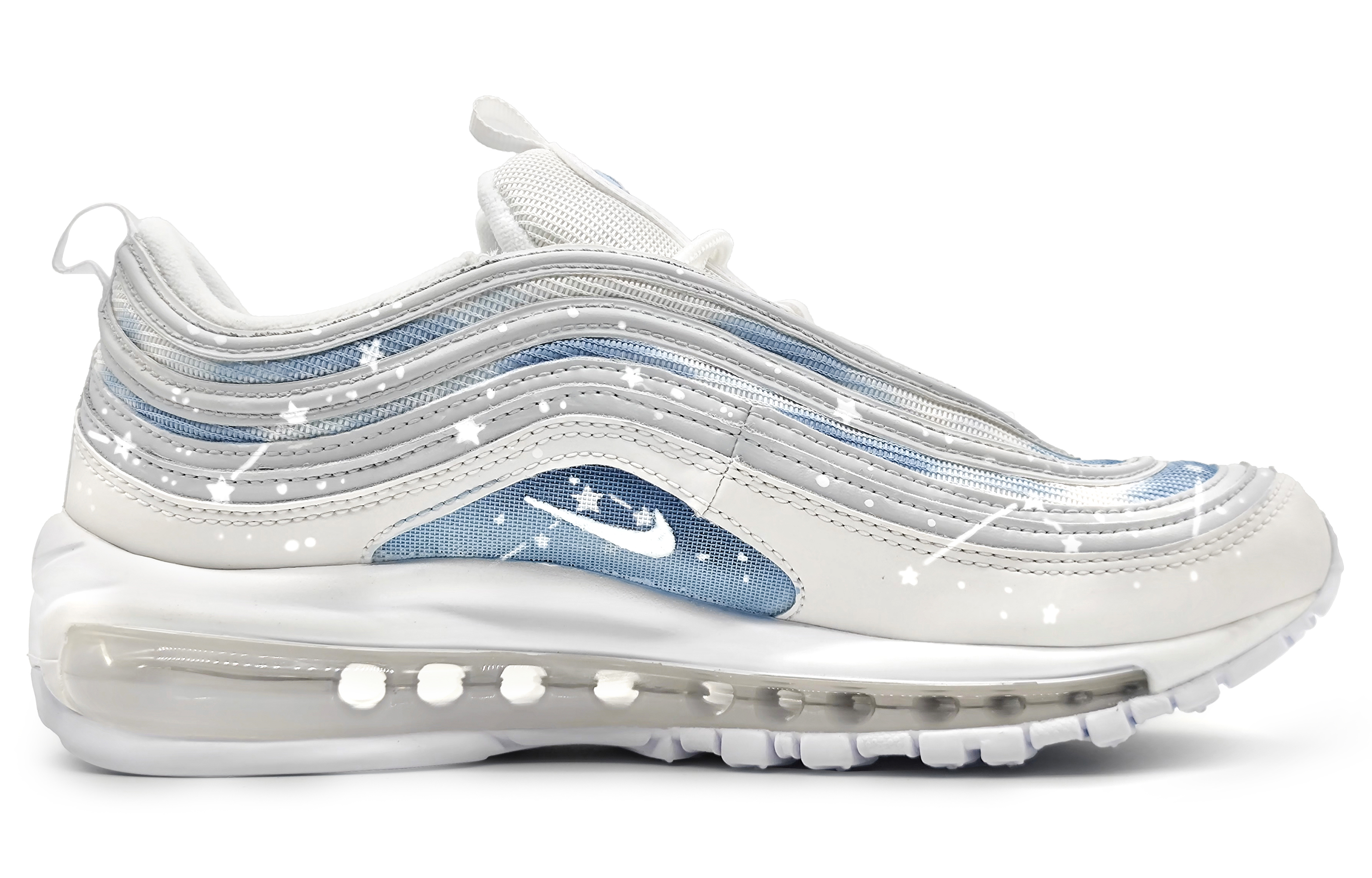 Order [Sneakers Kustom] Nike Air Max 97 'Cosmic Big Dipper Biru-Putih Gradasi' 921826-101(Team16-星辰大海蓝)