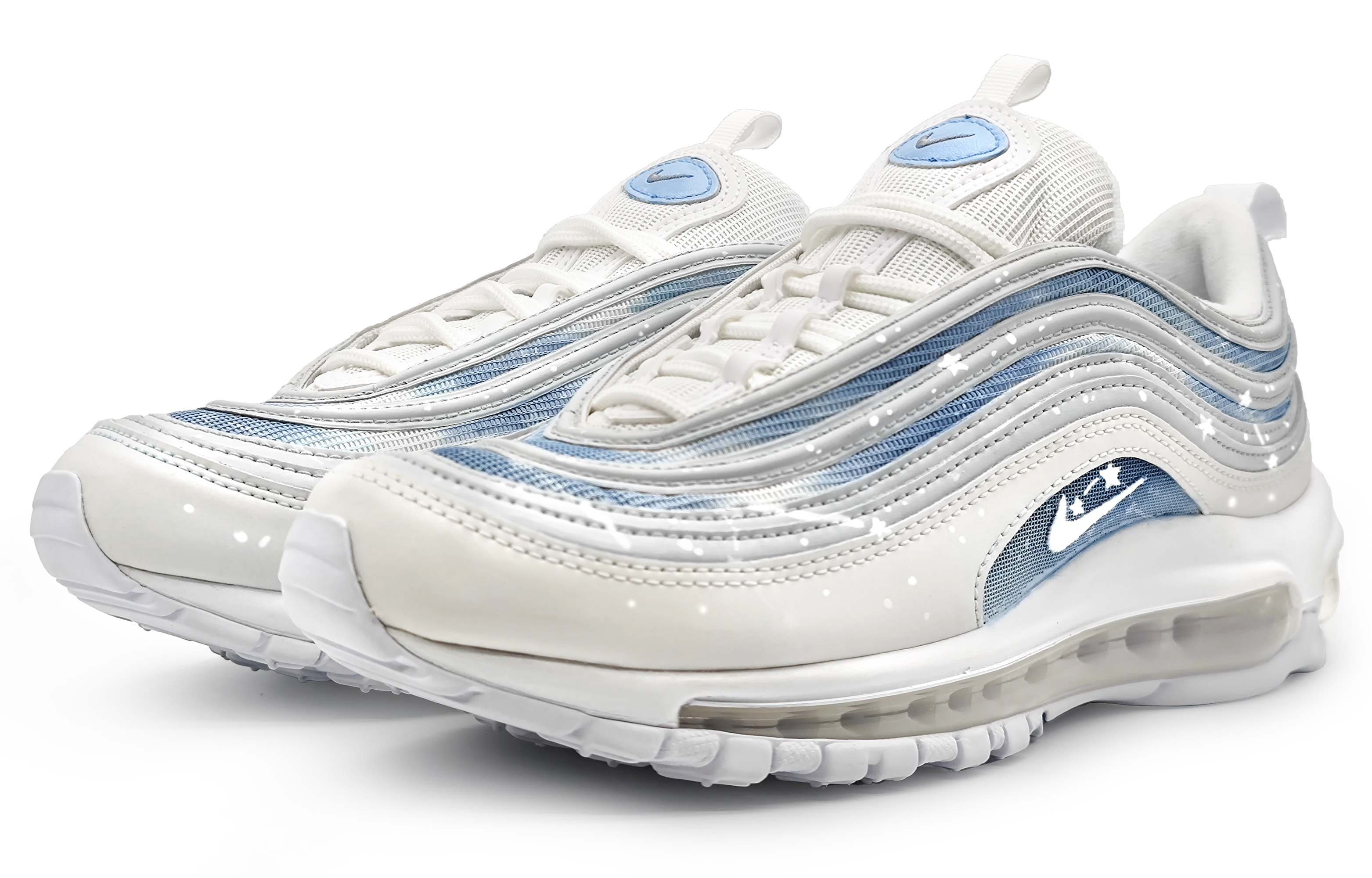 Lookbook [Sneakers Kustom] Nike Air Max 97 'Cosmic Big Dipper Biru-Putih Gradasi' 921826-101(Team16-星辰大海蓝)