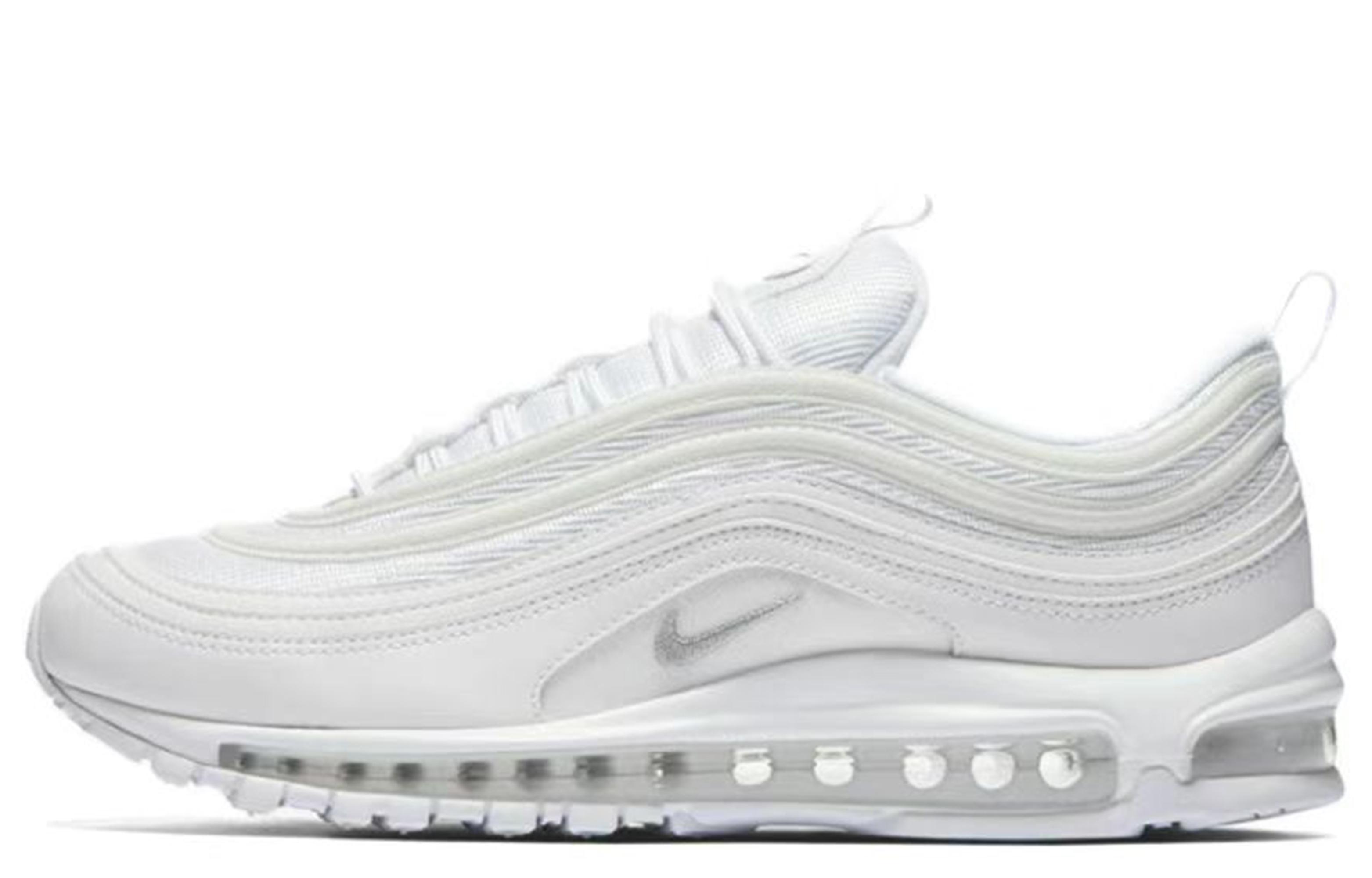 Sizing 【定製球鞋】Nike Air Max 97 達文西定製 荒野海洋 解構 簡約 百搭 低筒 跑步鞋 男女同款 白藍