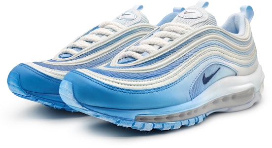 【客製球鞋】 Nike Air Max 97 壹心製造 鍾愛永恆 漸變天使 賜良緣 520專屬鞋盒 低筒 休閒生活鞋 男女同款 藍白漸變 Shop 【客製球鞋】 Nike Air Max 97 壹心製造 鍾愛永恆 漸變天使 賜良緣 520專屬鞋盒 低筒 休閒生活鞋 男女同款 藍白漸變