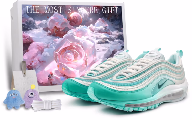 나이키 에어맥스 97 커스텀 '그라데이션 엔젤 그린-화이트' 921826-101(Team16-挚爱秀禾绿礼BX) Buy 나이키 에어맥스 97 커스텀 '그라데이션 엔젤 그린-화이트' 921826-101(Team16-挚爱秀禾绿礼BX)