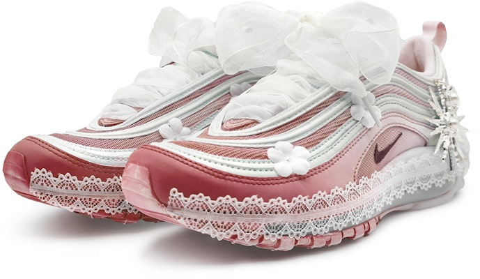 나이키 에어맥스 97 '영원한 사랑' (레드-화이트 그라데이션) 921826-101(Team16-挚爱永恒配款红礼BX) Shop 나이키 에어맥스 97 '영원한 사랑' (레드-화이트 그라데이션) 921826-101(Team16-挚爱永恒配款红礼BX)