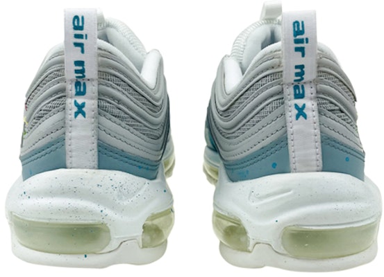 나이키 에어맥스 97 로우 '스플래터 그레이 블루 불릿' (커스텀) 921826-101(Team叁-男女款灰蓝) Shop 나이키 에어맥스 97 로우 '스플래터 그레이 블루 불릿' (커스텀) 921826-101(Team叁-男女款灰蓝)