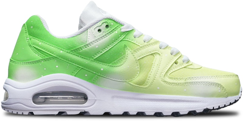 【訂製球鞋】Nike Air Max Command Flex 漸變特殊鞋盒贈小熊 防滑耐磨 低筒 跑步鞋 GS 綠白黃 Order 【訂製球鞋】Nike Air Max Command Flex 漸變特殊鞋盒贈小熊 防滑耐磨 低筒 跑步鞋 GS 綠白黃