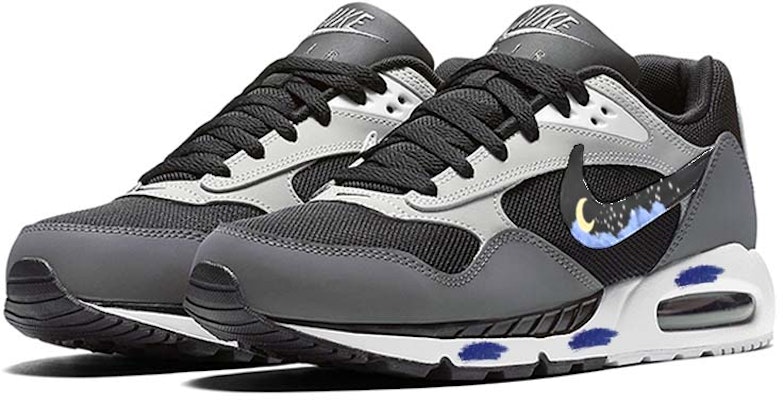 나이키 에어맥스 커릴레이트 '블랙 그레이 별빛 꿈' (50 characters) 511416-011(Team181-星辰月梦) Shop 나이키 에어맥스 커릴레이트 '블랙 그레이 별빛 꿈' (50 characters) 511416-011(Team181-星辰月梦)