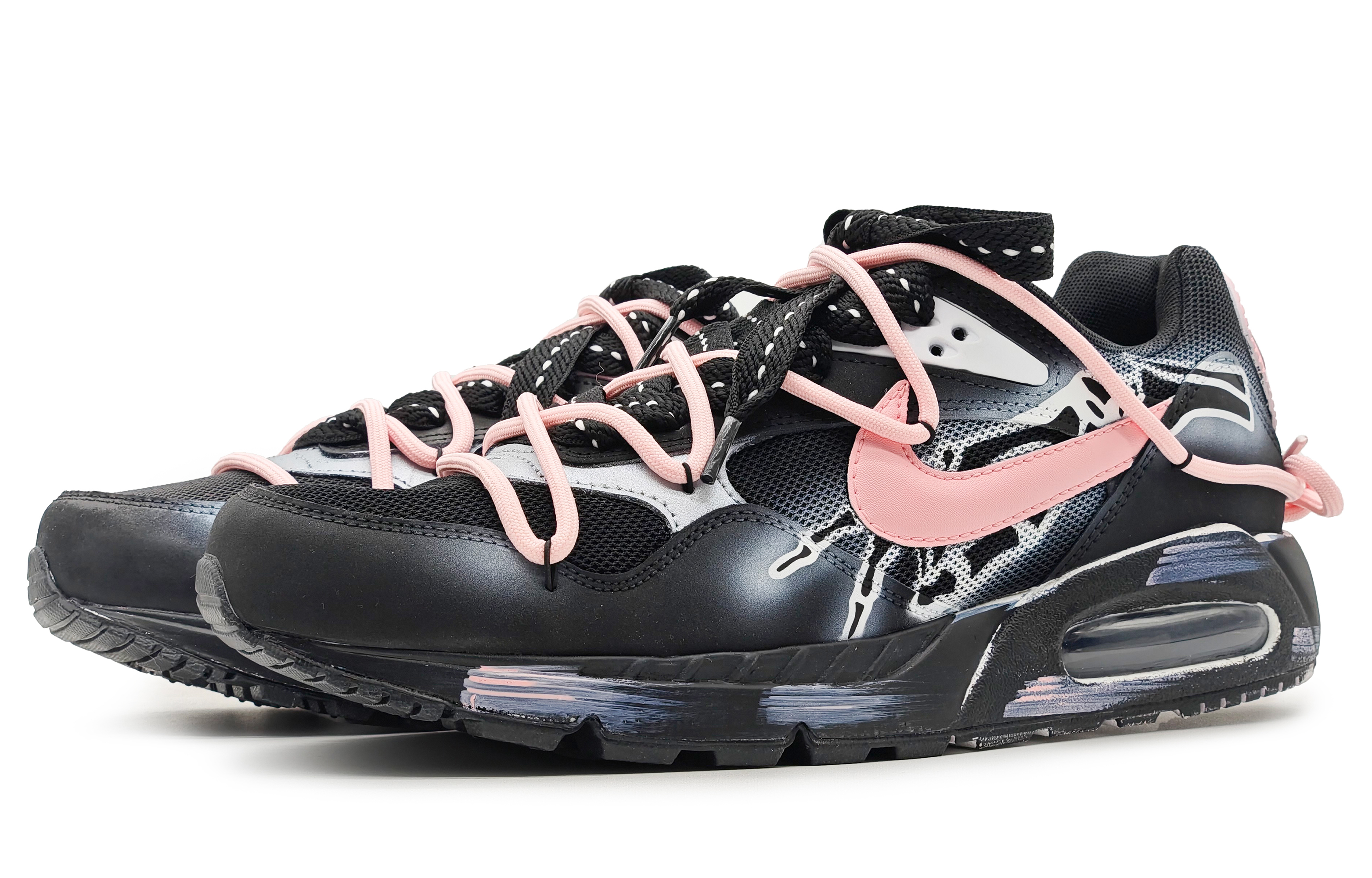 [Custom Shoes] Nike Air Max Correlate 'Black Pink Exoskeleton X-Ray' 圖 4