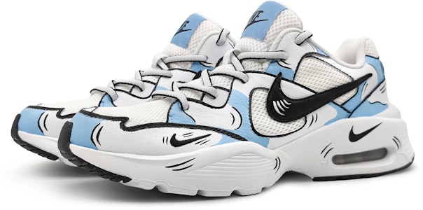 【カスタムシューズ】ナイキ エアマックス フュージョン「ブルーホワイト」 CJ1670-102(Team16-未来次元男款蓝SBOX) Shop 【カスタムシューズ】ナイキ エアマックス フュージョン「ブルーホワイト」 CJ1670-102(Team16-未来次元男款蓝SBOX)