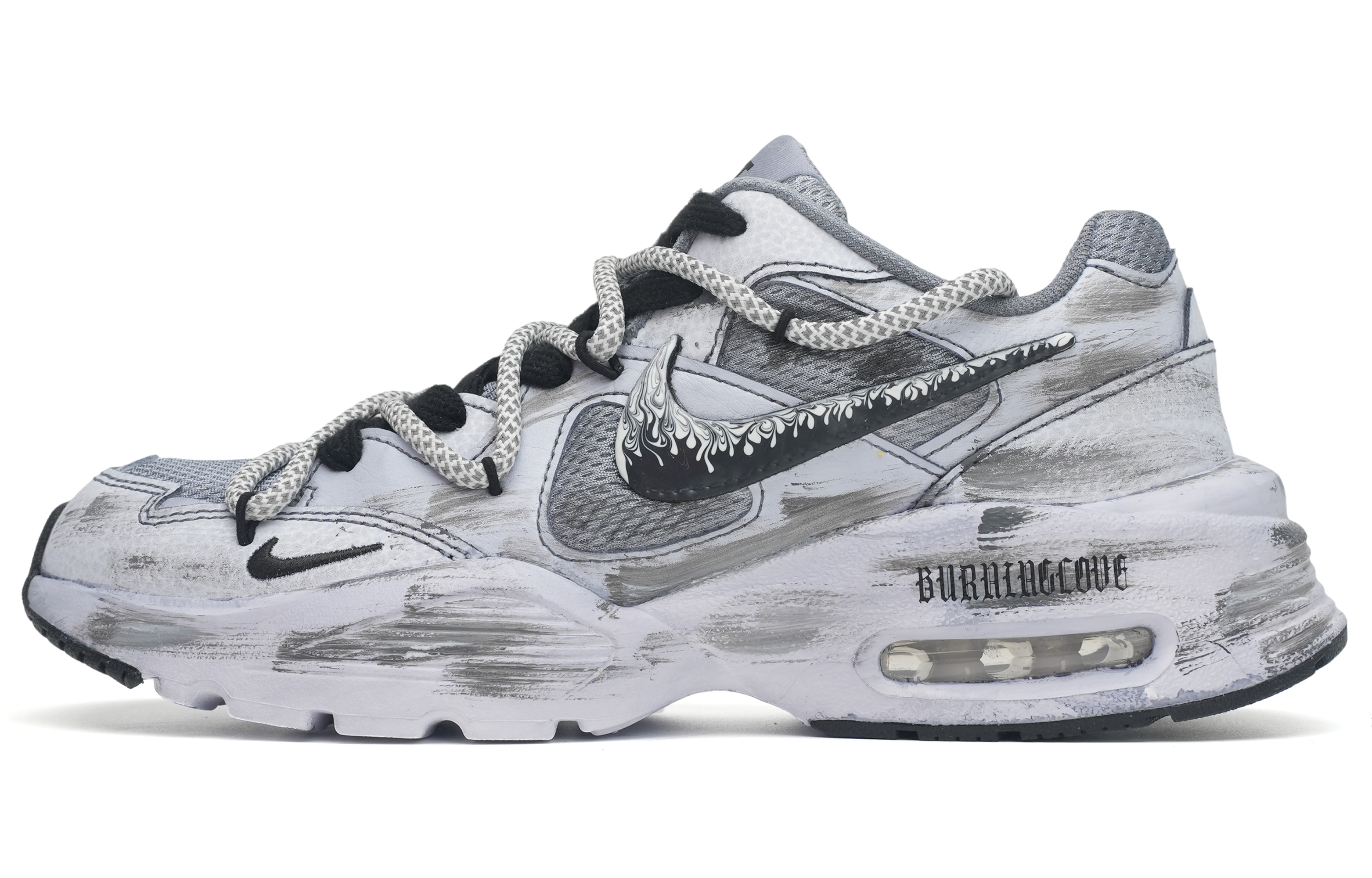 Buy [Zapatos Personalizados] Nike Air Max Fusion 'Llama Gótica Gris Vintage' CJ1670-102-471234