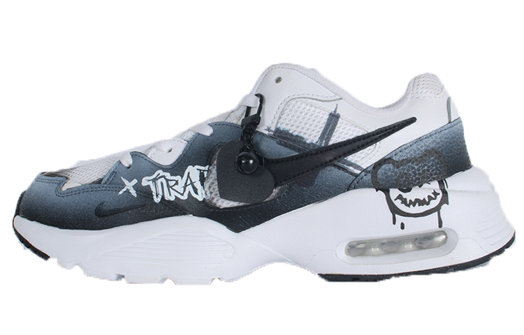 [Custom Shoes] Nike Air Max Fusion 'Graffiti Bear - White'