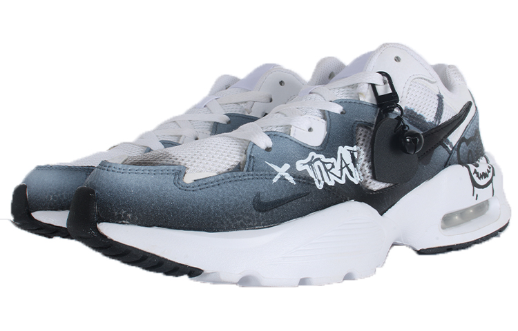 Shop 【カスタムシューズ】ナイキ エアマックス フュージョン 'グラフィティベア - ホワイト' CJ1670-102(Team10-暴力黑熊)