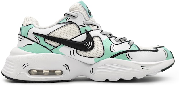 나이키 에어맥스 퓨전 '그린화이트' 커스텀 CJ1670-102(Team16-未来次元男款绿SBOX) Lookbook 나이키 에어맥스 퓨전 '그린화이트' 커스텀 CJ1670-102(Team16-未来次元男款绿SBOX)