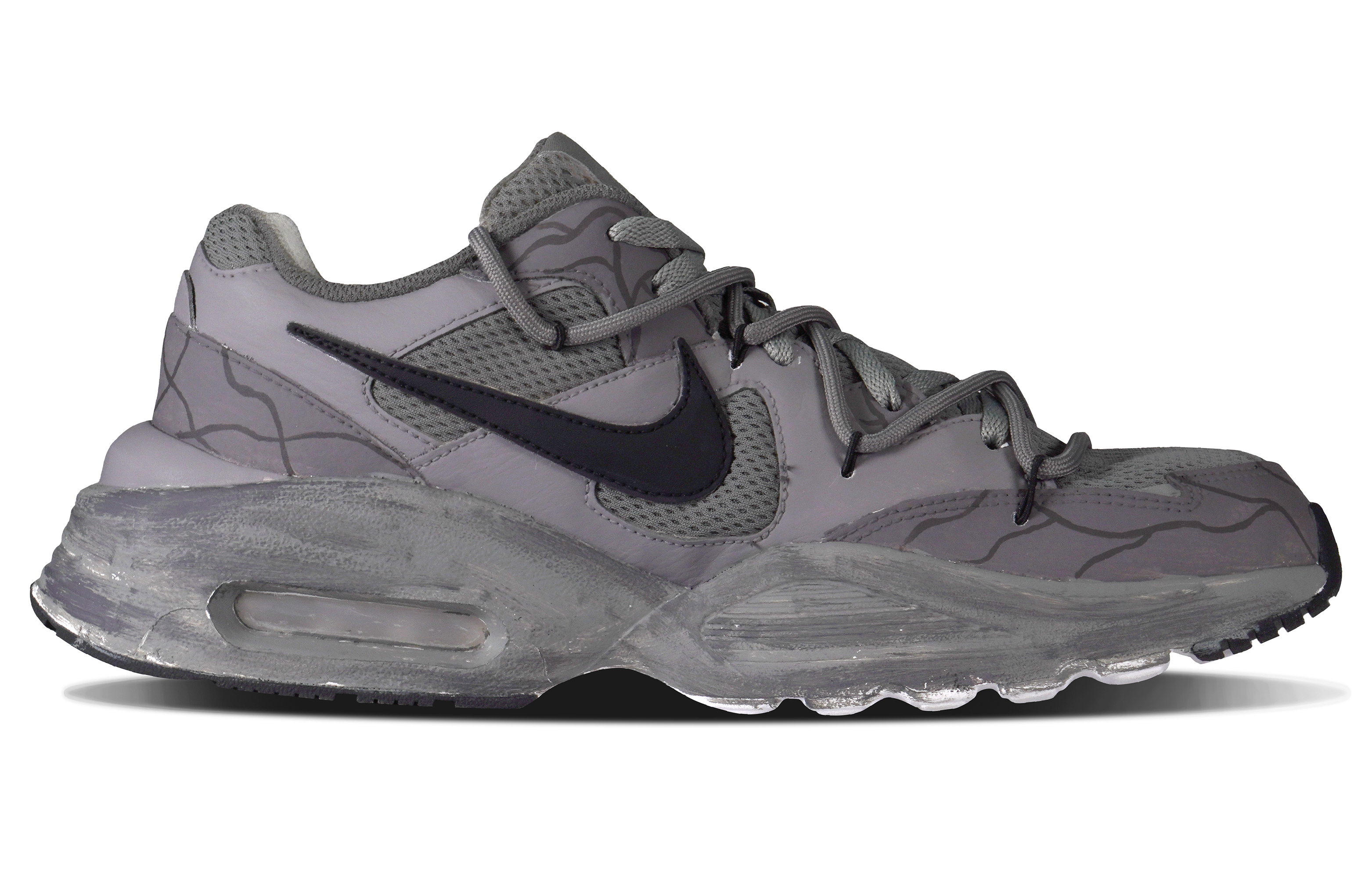 Order [Kasut Custom] Nike Air Max Fusion 'Kelabu Ungu Hutan Hujan' CJ1670-102-466107