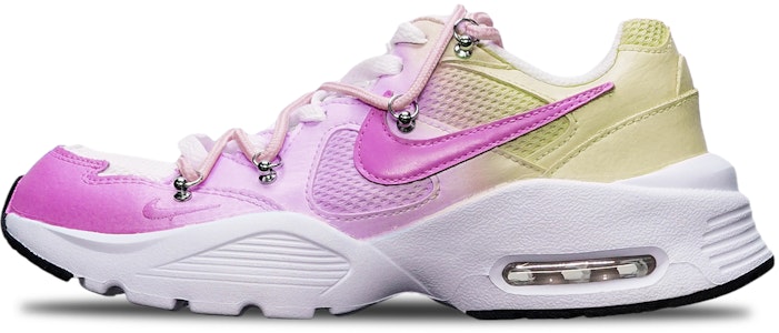 【客製球鞋】Nike Air Max Fusion 氣墊 耐磨 馬卡龍 三色漸變 解構雙鞋帶 低筒 跑步鞋 男款 紅橙 Buy 【客製球鞋】Nike Air Max Fusion 氣墊 耐磨 馬卡龍 三色漸變 解構雙鞋帶 低筒 跑步鞋 男款 紅橙