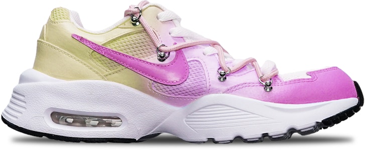 【客製球鞋】Nike Air Max Fusion 氣墊 耐磨 馬卡龍 三色漸變 解構雙鞋帶 低筒 跑步鞋 男款 紅橙 Order 【客製球鞋】Nike Air Max Fusion 氣墊 耐磨 馬卡龍 三色漸變 解構雙鞋帶 低筒 跑步鞋 男款 紅橙