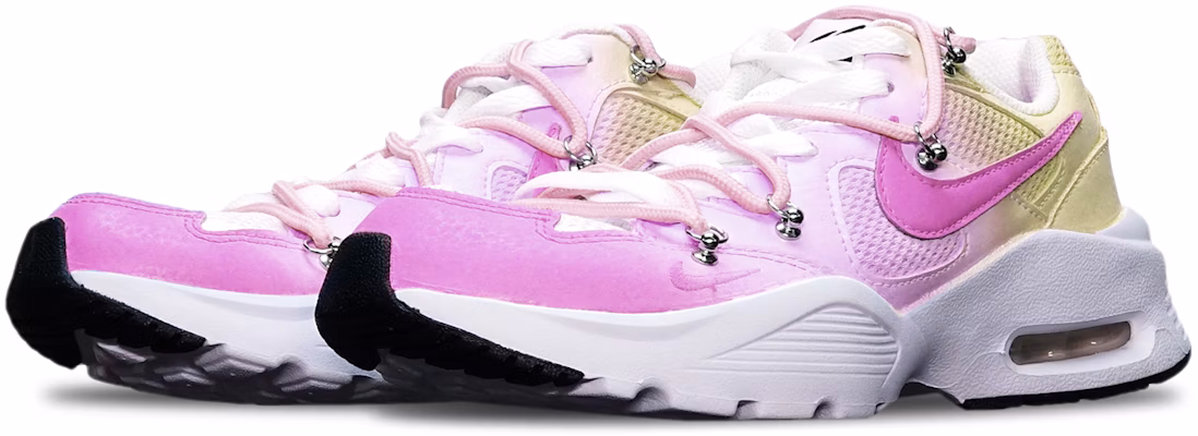 【客製球鞋】Nike Air Max Fusion 氣墊 耐磨 馬卡龍 三色漸變 解構雙鞋帶 低筒 跑步鞋 男款 紅橙 Lookbook 【客製球鞋】Nike Air Max Fusion 氣墊 耐磨 馬卡龍 三色漸變 解構雙鞋帶 低筒 跑步鞋 男款 紅橙