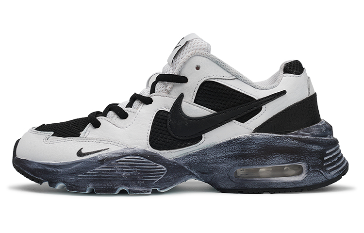 Buy 【定製球鞋】Nike Air Max Fusion 莓刻 小熊貓 沾染 輕盈減震 舒適百搭 低筒 跑步鞋 男女同款 黑白