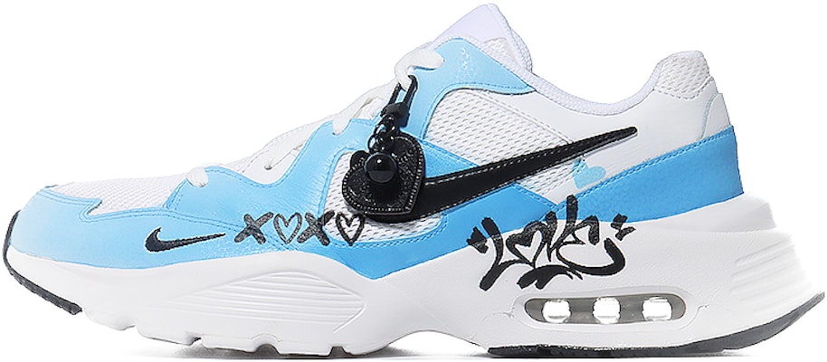 나이키 에어맥스 퓨전 '스카이블루 러브 그래피티' (커스텀) CJ1670-102(Team10-恋爱涂鸦蓝) Buy 나이키 에어맥스 퓨전 '스카이블루 러브 그래피티' (커스텀) CJ1670-102(Team10-恋爱涂鸦蓝)