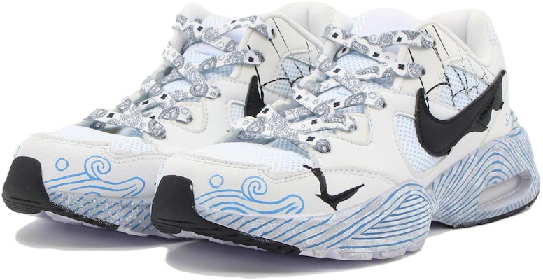 【カスタムシューズ】ナイキ エアマックス フュージョン『ホワイトブルー』 CJ1670-102(Team283-远行) Shop 【カスタムシューズ】ナイキ エアマックス フュージョン『ホワイトブルー』 CJ1670-102(Team283-远行)