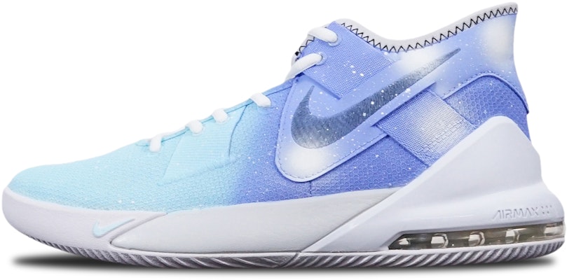 【定制球鞋】Nike Air Max Impact 2 氣墊緩震 光點漸變光暈 限量特殊鞋盒 中幫 籃球鞋 男款 藍白 Buy 【定制球鞋】Nike Air Max Impact 2 氣墊緩震 光點漸變光暈 限量特殊鞋盒 中幫 籃球鞋 男款 藍白