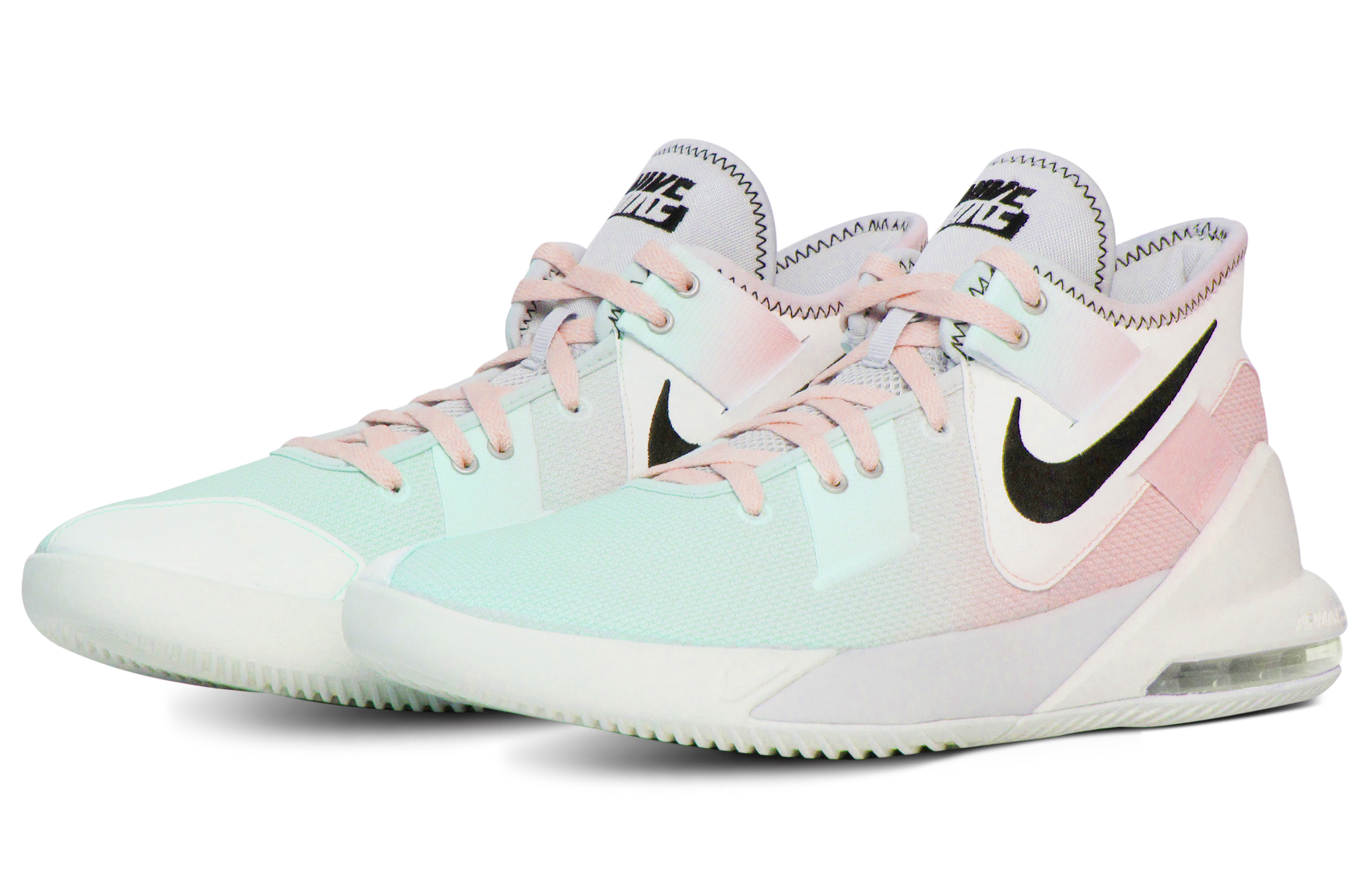 Lookbook 나이키 에어맥스 임팩트2 "핑크블루 그라데이션" (Nike Air Max Impact 2 "Pink Blue Gradation") CQ9382-100(Team65-渐变粉蓝色)