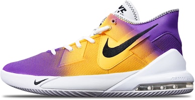 【定製球鞋】 Nike Air Max Impact 2 氣墊緩震 NBA湖人隊配色噴繪 中幫 籃球鞋 男款 紫金漸變 Buy 【定製球鞋】 Nike Air Max Impact 2 氣墊緩震 NBA湖人隊配色噴繪 中幫 籃球鞋 男款 紫金漸變