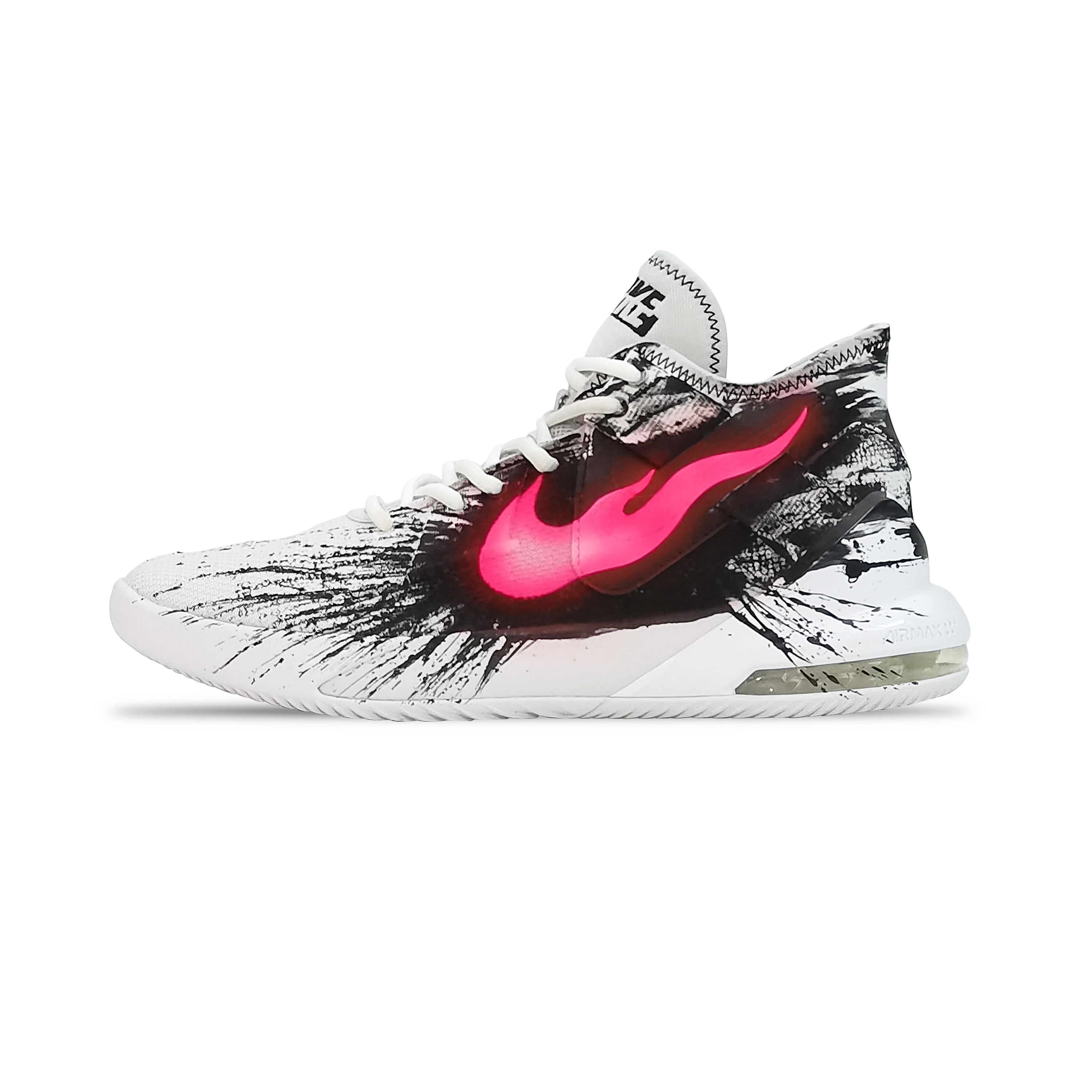 [Custom Shoes] Nike Air Max Impact 2 'Retro Black White Pink' CQ9382-100-486749