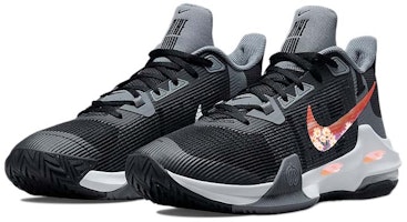【定製球鞋】 Nike Air Max Impact 3 彩虹夕陽 小菊花 實戰 圓頭舒適 防滑耐磨輕便 低筒 籃球鞋 男款 黑灰色 Shop 【定製球鞋】 Nike Air Max Impact 3 彩虹夕陽 小菊花 實戰 圓頭舒適 防滑耐磨輕便 低筒 籃球鞋 男款 黑灰色