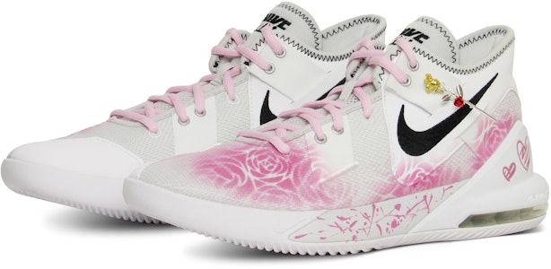 【客製化球鞋】Nike Air Max Impact 粉紅玫瑰 浪漫愛心 中筒 實戰籃球鞋 男款 粉白 Lookbook 【客製化球鞋】Nike Air Max Impact 粉紅玫瑰 浪漫愛心 中筒 實戰籃球鞋 男款 粉白