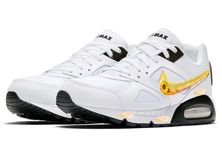 Shop [Custom Schoenen] Nike Air Max Ivo ''Wit'' 580518-106(Team56-灼热向日葵)