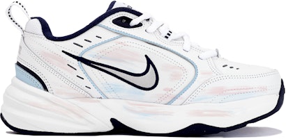 【訂製球鞋】 Nike Air Monarch 4 學院風 彩色塗鴉風 低幫 復古老爹鞋 男女同款 白 Order 【訂製球鞋】 Nike Air Monarch 4 學院風 彩色塗鴉風 低幫 復古老爹鞋 男女同款 白