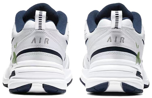 【訂製球鞋】Nike Air Monarch 4 皮革 竹林雙鉤 抱竹熊貓 防滑耐磨 低筒 老爹鞋 男女同款 藍白 Purchase 【訂製球鞋】Nike Air Monarch 4 皮革 竹林雙鉤 抱竹熊貓 防滑耐磨 低筒 老爹鞋 男女同款 藍白