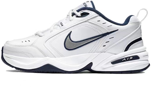 Zapatillas Nike Air Monarch 4 'Black Cat White Navy' 415445-102(Team75-喵喵驾到男女同款黑白) Cheap Zapatillas Nike Air Monarch 4 'Black Cat White Navy' 415445-102(Team75-喵喵驾到男女同款黑白)
