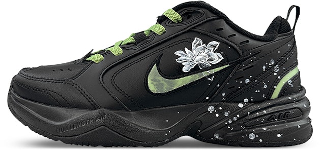 【定制球鞋】 Nike Air Monarch 4 舒適 百搭 耐磨減震防滑 低幫 老爹鞋 男女同款 黑綠 Buy 【定制球鞋】 Nike Air Monarch 4 舒適 百搭 耐磨減震防滑 低幫 老爹鞋 男女同款 黑綠