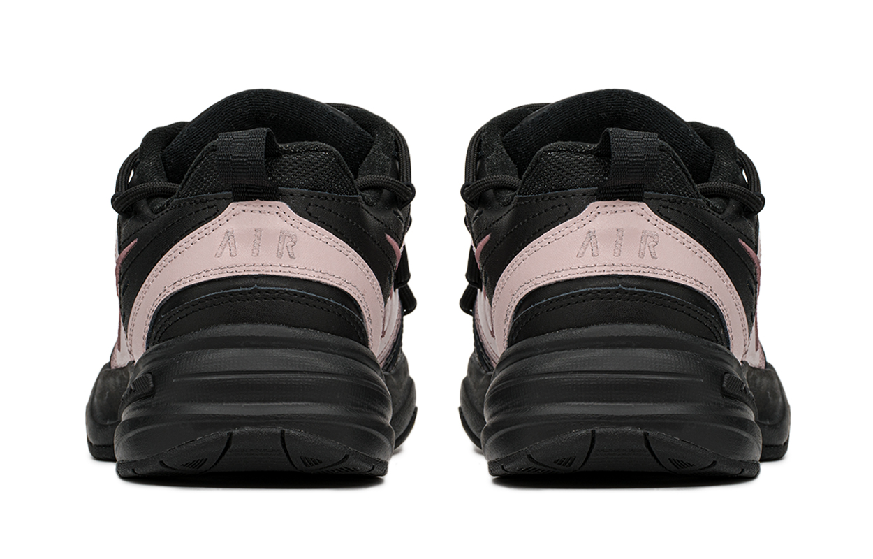 Purchase [Kasut Custom] Nike Air Monarch 4 'Hitam Merah Jambu' 415445-001(TeamA-黑粉爱星S-BOX)