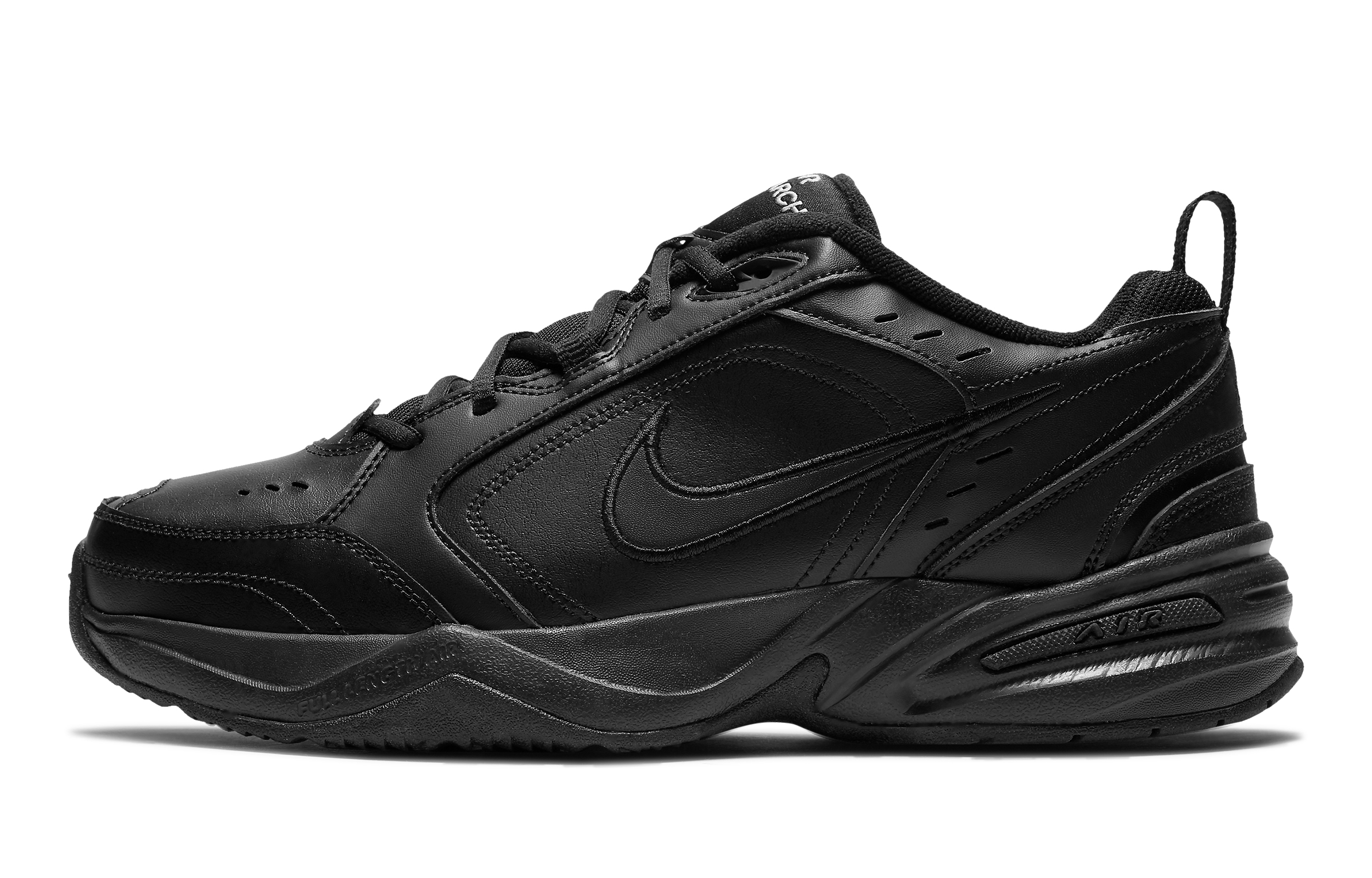 Sizing [Kasut Custom] Nike Air Monarch 4 'Hitam Merah Jambu' 415445-001(TeamA-黑粉爱星S-BOX)