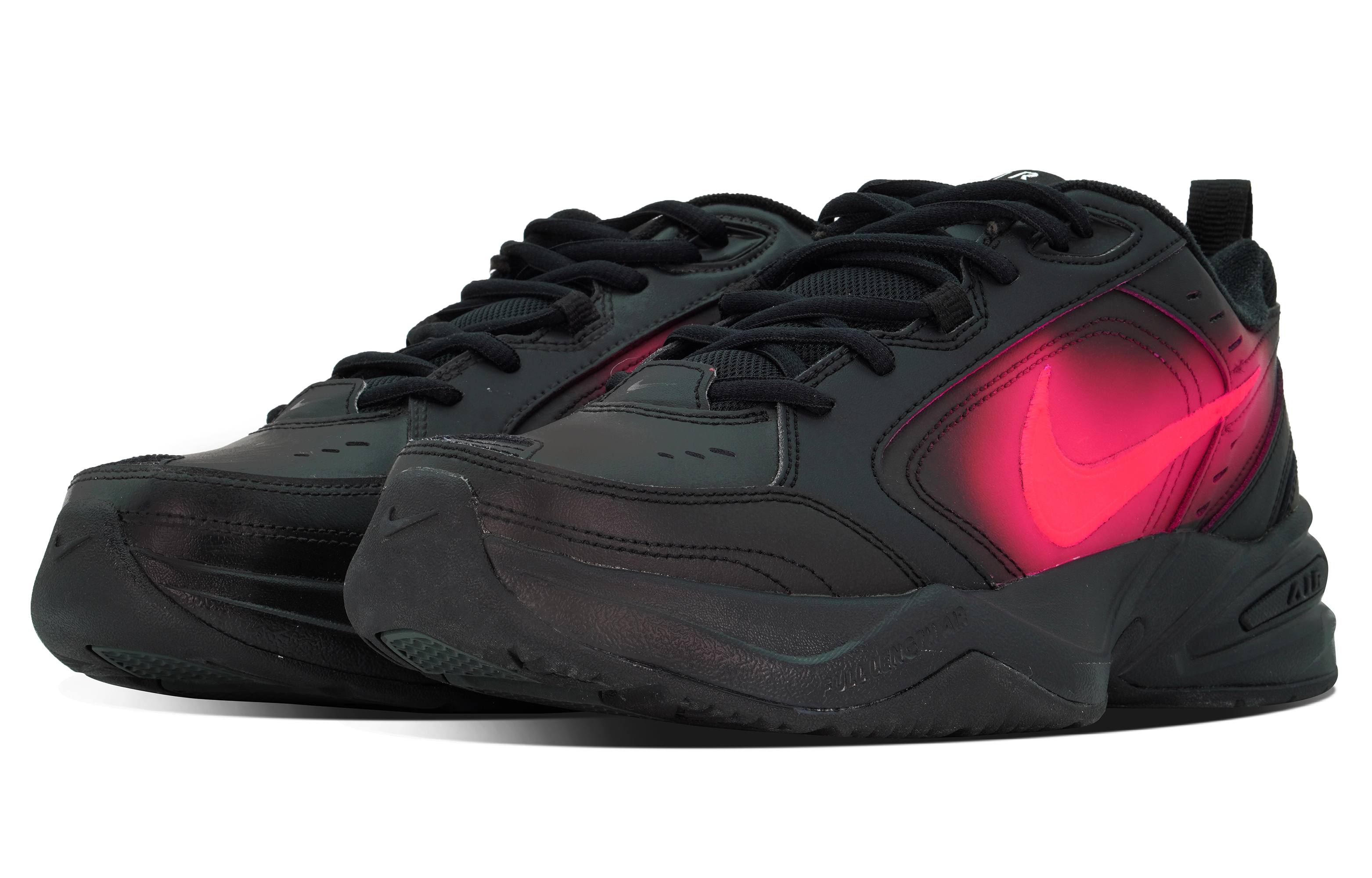 Lookbook ナイキ エア モナーク 4 「黒薔薇」カスタム 415445-001(Team84-费洛伊德)