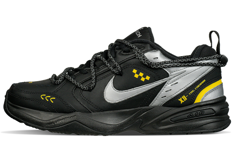 Buy [Kasut Custom] Nike Air Monarch 4 'Hitam Samurai Sayap Perak' 415445-001(Team62-黑武士)