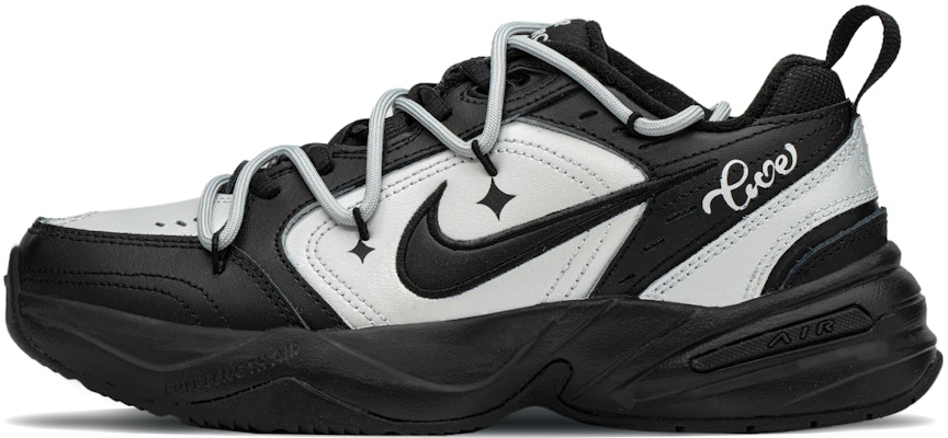 나이키 에어 모나크 4 '블랙 실버' (커스텀) 415445-001(TeamA-闪耀银星) Buy 나이키 에어 모나크 4 '블랙 실버' (커스텀) 415445-001(TeamA-闪耀银星)