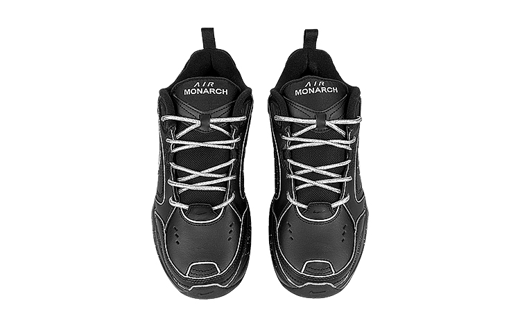 Shop 【カスタムシューズ】ナイキ エア モナーク 4 'ブラックウォリアースプラッター' 415445-001(Team47-M4黑灰泼墨SBOX)